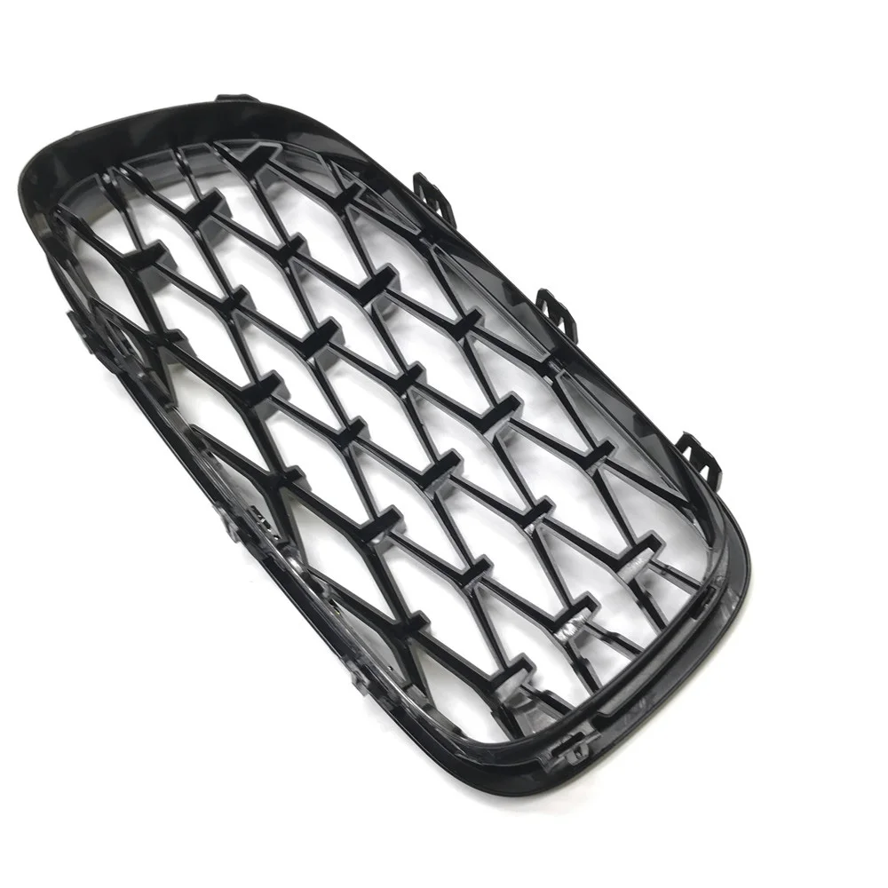 For Bmw F10 F11 F18 Car Front Grill Newest Diamond Style 2010-2016 One Pair Abs 5 Series Mesh | Автомобили и мотоциклы