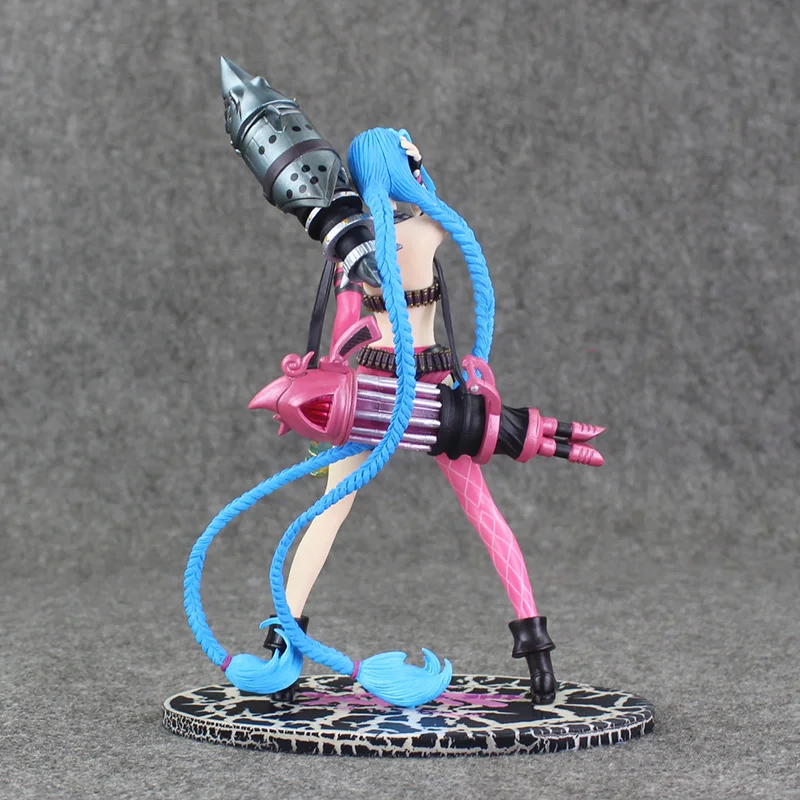 Jinx свободная пушка стоящая Ver. Фигурку 1/6 Масштаб Окрашенные Модель Кукла игра PVC