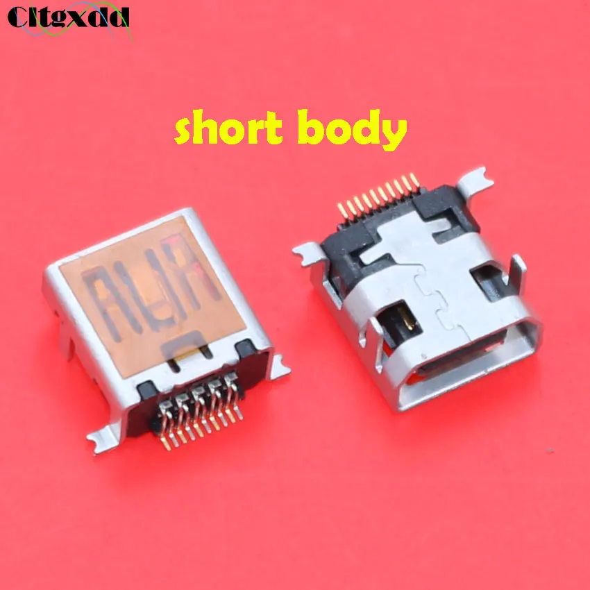 Cltgxdd 1 шт. женский мини USB Тип B 10 Pin SMT SMD DIP Mount Jack разъем V3 порт для Мобильный телефон