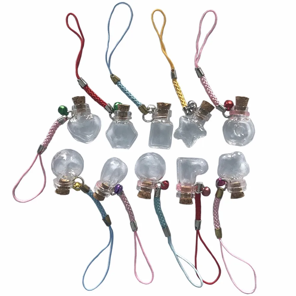 Стеклянные бутылочки Jarvials 10 шт