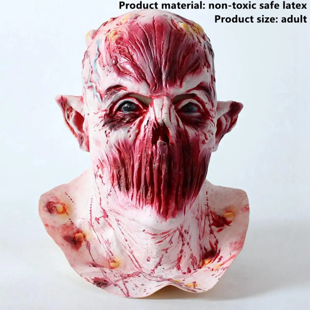 Halloween Mask 8 Taoup 1 шт. страшная маска Аксессуары для Хэллоуина реквизит тушь на Хэллоуин вечерние украшения для дома латексная маска призрак лицо монашка зомби - Цвет: Halloween Mask 8