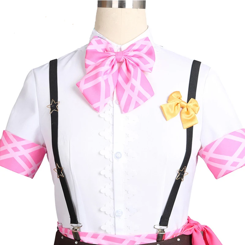 ROLECOS аниме BanG Dream! Костюмы для костюмированной вечеринки костюм косплея юбка