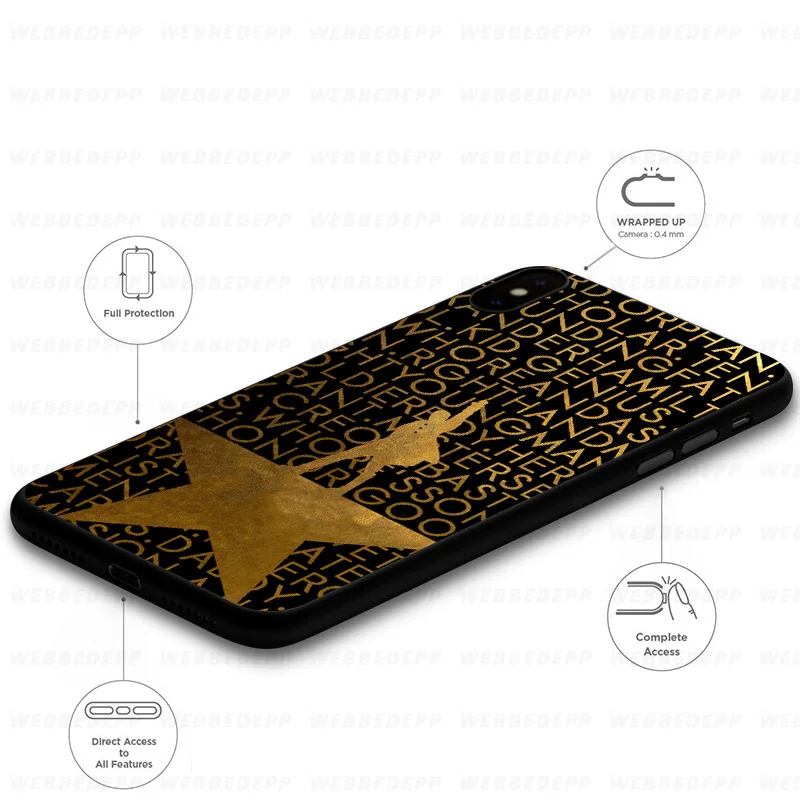 Мягкий силиконовый чехол WEBBEDEPP Hamilton для iPhone 11 Pro Xr Xs Max X или 10 8 7 6 6S Plus 5 5S SE Case |