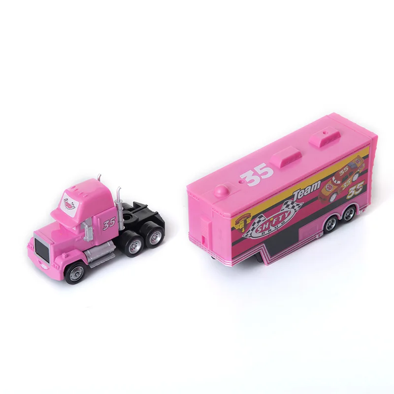 Disney Pixar Cars 2 3 игрушки № 35 грузовик молния McQueen Джексон шторм Рамирез Мак дядюшка 1:55 литой модельный автомобиль игрушка детский подарок