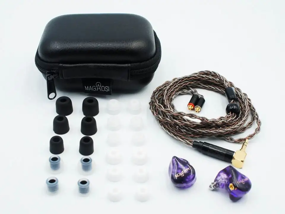 Наушники-вкладыши Magaosi K5PRO 5BA MMCX съемные Hi-Fi аудиофил IEMS | Электроника