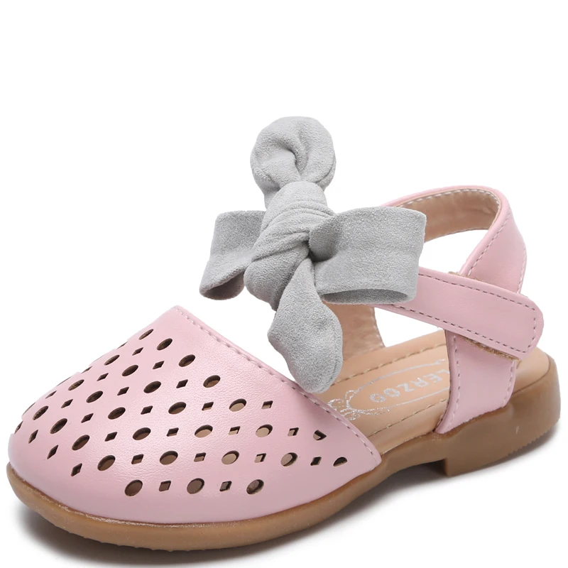 Сандалии Детские с мягкой подошвой Нескользящие вырезами летняя обувь для