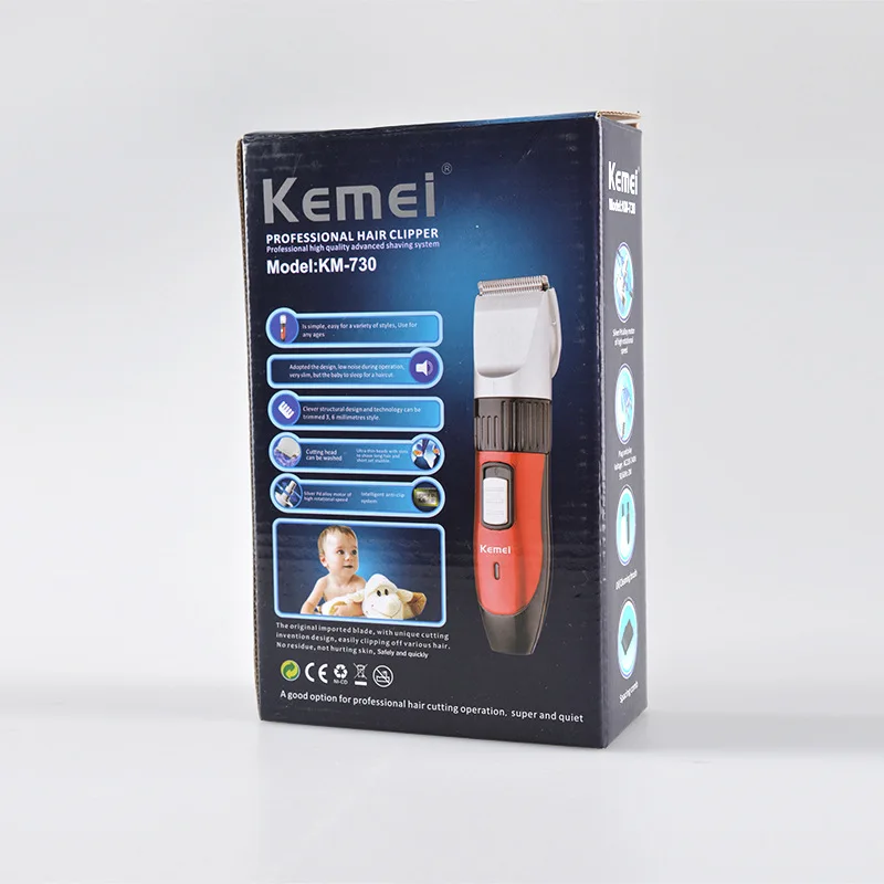 kemei hair trimmer rechargeable clipper cutting shaving machine electric shaver for man beard styling tools | Бытовая техника