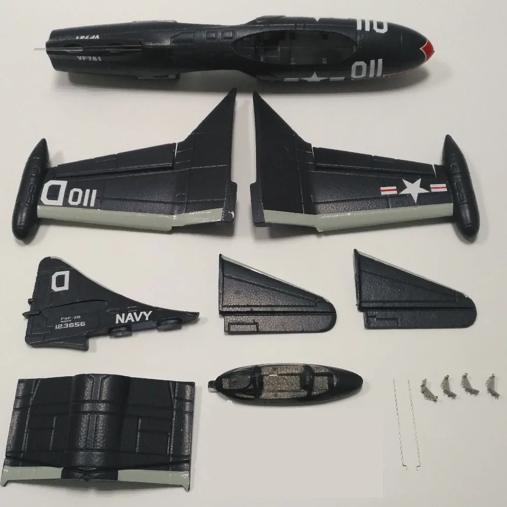 50 мм F9F электрическая радиоуправляемая модель самолета|Радиоуправляемые