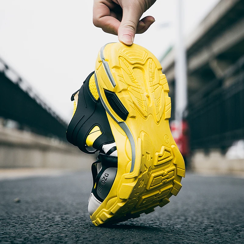 Мужские кроссовки летняя повседневная обувь из мягкой кожи дышащие мужские для