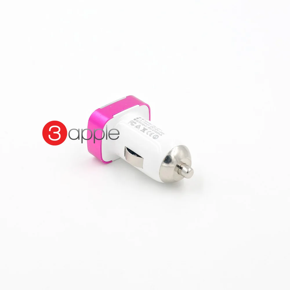 2.1A Carregador For LG iphone samsung galaxy s5 S4 S3 xiaomi red rice HTC Nokia Huawei Lenovo k900 Cargador mini USB Car Charger | Мобильные