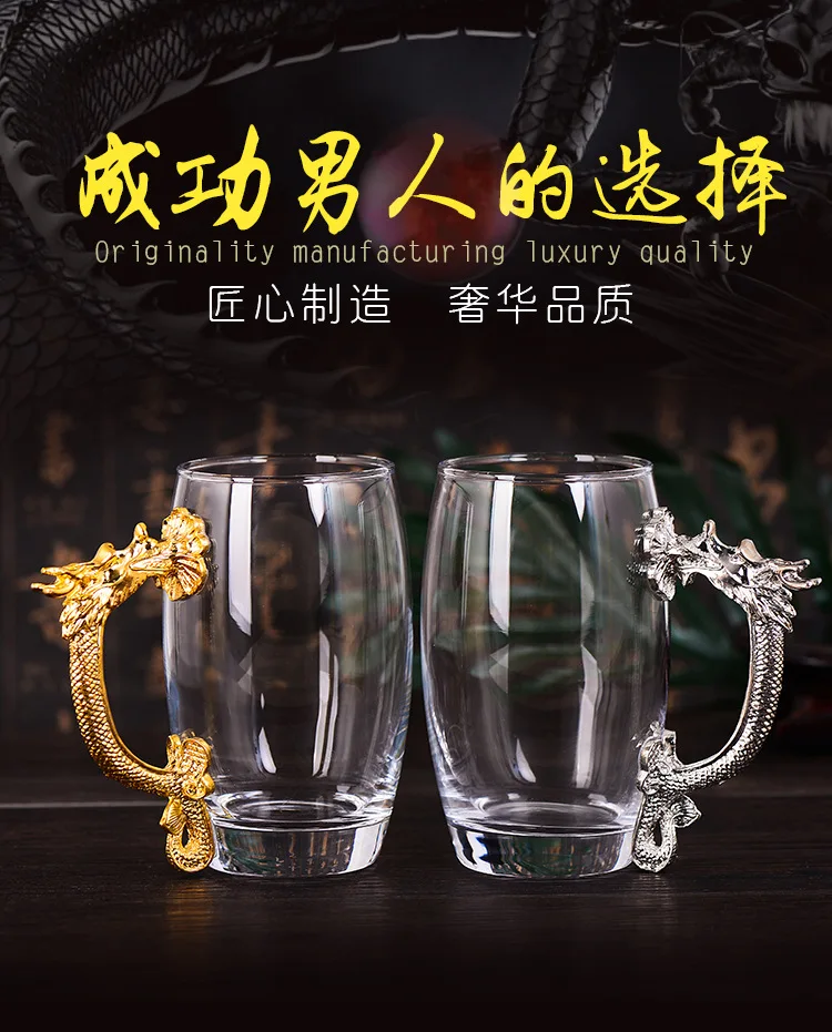 Металлический кран вода green tea чашки watercup бокал вина творческий подарок