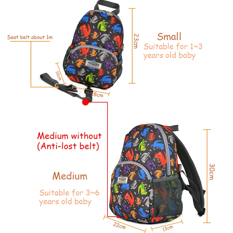 2018 Hot Children's Backpack Adjustable Shoulder Strap Kindergarten Student Suitable for Boys and Girls | Багаж и сумки