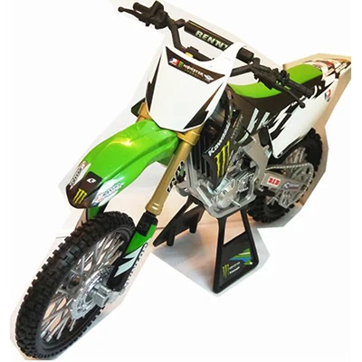 Green 1:6 масштаб KTM Мотоцикл литье под давлением сплав гоночные велосипеды уличные игрушки в форме мотоциклов для экшн-фигуры сцена строительство дисплей - Цвет: Green