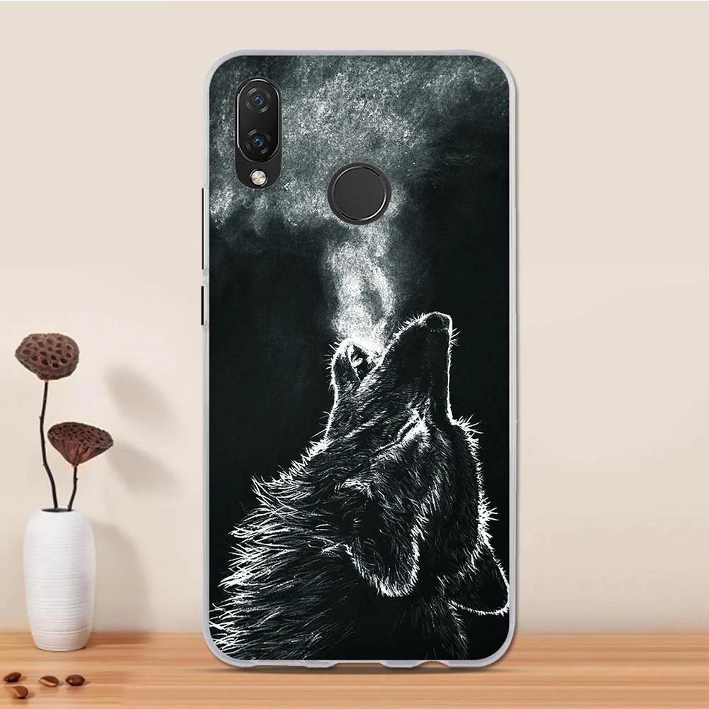Для huawei P Smart Plus чехол 6," мягкий ТПУ задняя крышка для huawei P Smart Plus чехол силиконовый чехол для huawei Nova 3i чехол
