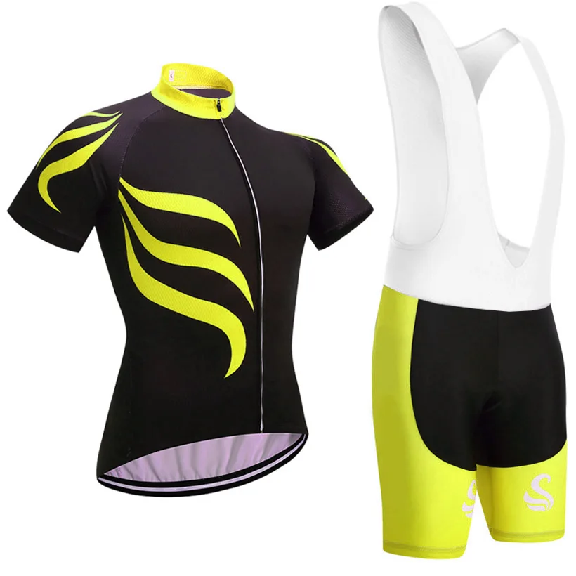 pro велокофты 9D гелевые накладки нагрудники Шорты Ropa Ciclismo оранжевые листья гоночная команда велосипед рубашки цветок би Велоспорт Maillots