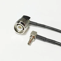 new tnc male plug right angle switch crc9 right angle pigtail cable rg174 wholesale 20cm 8 for 3g huawei modem