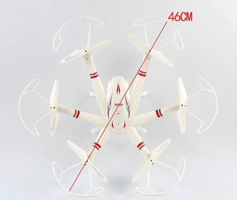 2,4 ГГц 6-осевая дистанционного Управление Радиоуправляемый Дрон 33051 Вт Большие размеры вертолет с Камера Радиоуправляемый квадрокоптер летательный аппарат с гироскопом Kid Игрушка Лучший подарок