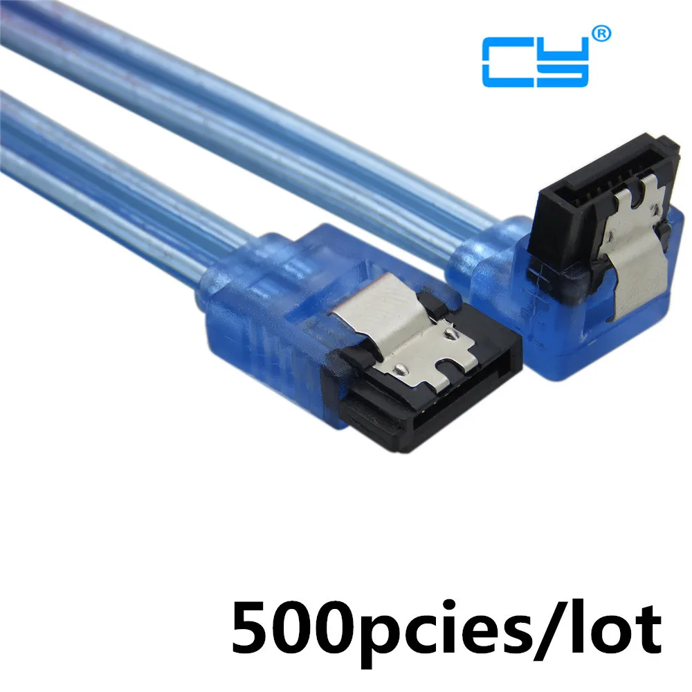 Супер Скоростной кабель SATA 3 0 III SATA3 6 Φ 90 градусов прямоугольный защелкивающийся
