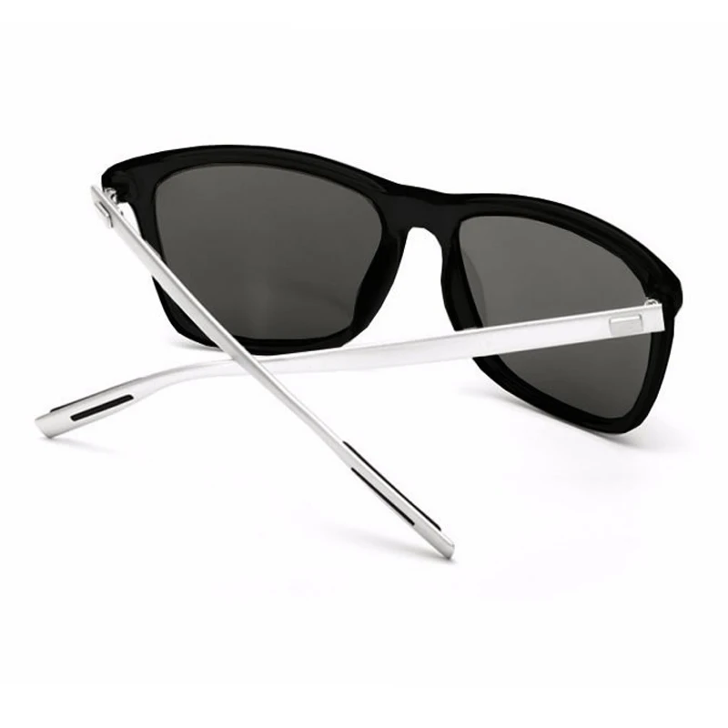 Солнцезащитные очки Мужские женские ретро алюминиевые зеркальные