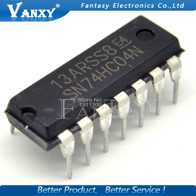 10 шт. SN74HC04N DIP14 SN74HC04 DIP 74HC04N 14 74HC04 Новый и оригинальный IC|ic dip|dip ic |