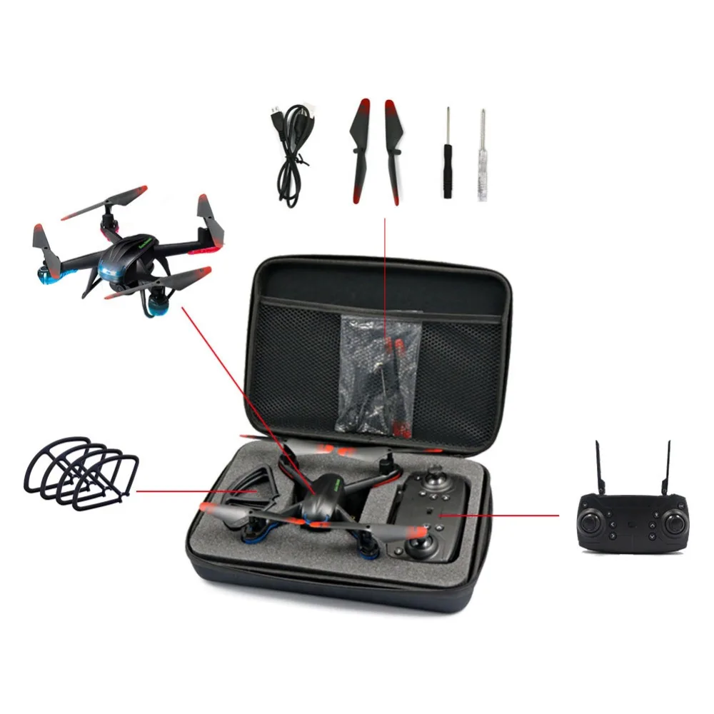Pokich GW007-3 RC Квадрокоптер FPV Дрон с HD камерой Режим высокой фиксации легко управлять