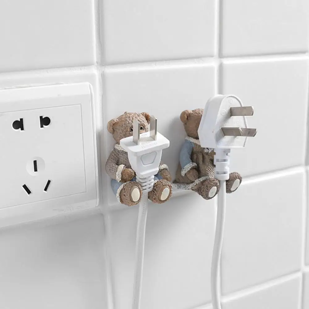 2019 новый мультфильм смолы розетка силовой стеллаж для хранения с крючком сильный
