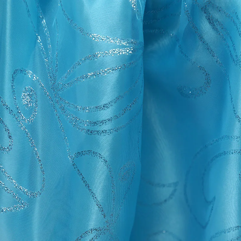 Girls Princess Elsa Dress Snow Queen Elza Costumes Anna Cosplay Dresses for Kids Halloween Party Vestidos Accessories Set | Детская