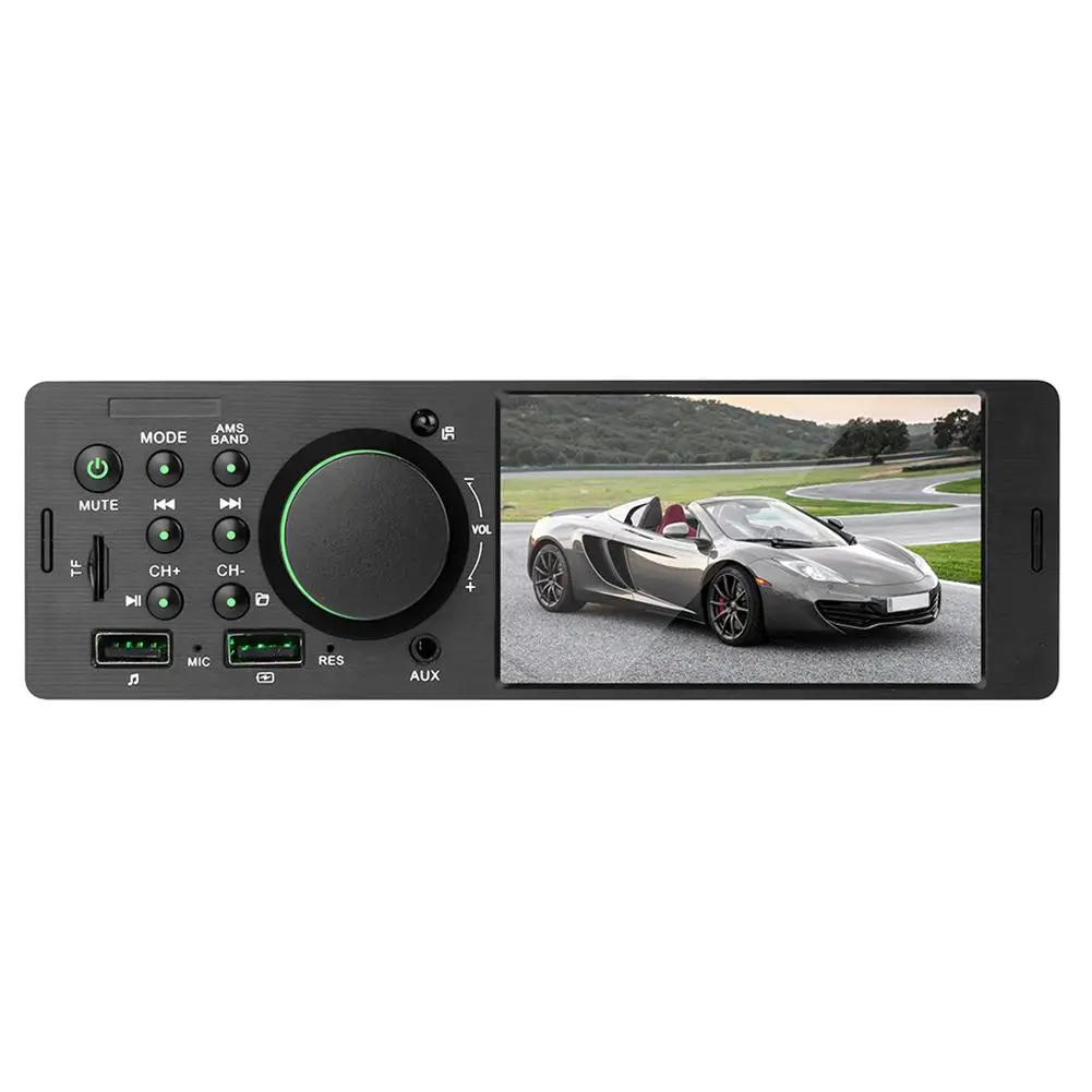 Dragonpad 12V Универсальный 4 1 дюйма двойной USB TFT автомобильный стерео MP5 плеер fm радио