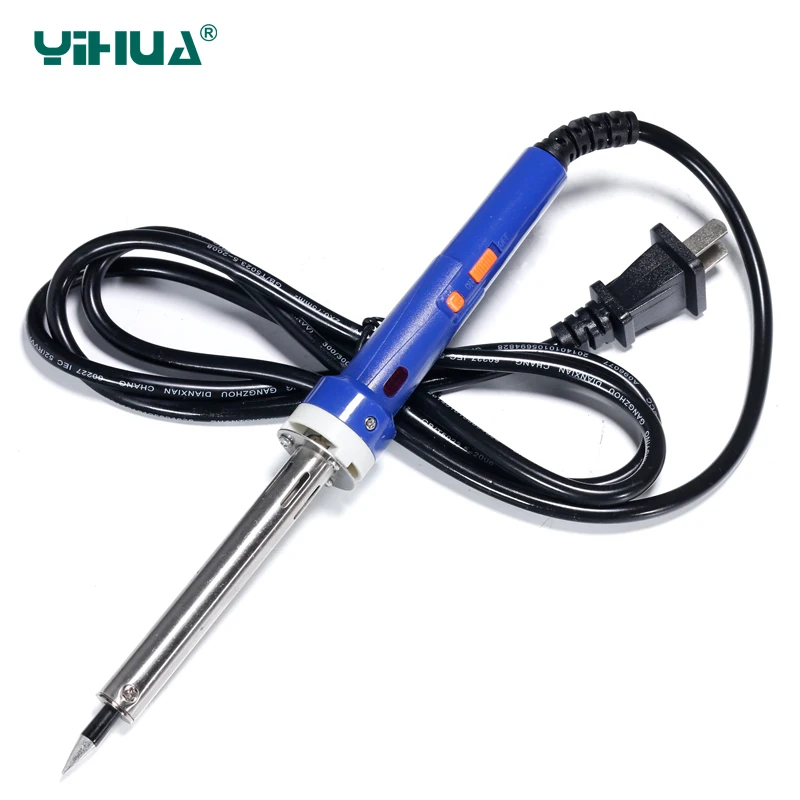 YIHUA 960-II паяльник для подключения к 110V 220 В дополнительно 30/60W Комплект с Контроль