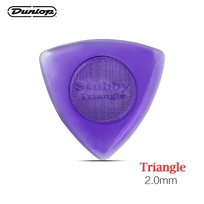 Triangle 2.0mm Dunlop Stubby гитарный медиатор треугольной формы, бас-медиатор, акустическая часть для классической электрогитары, аксессуары для гитары, медиатор s - Цвет: Triangle 2.0mm