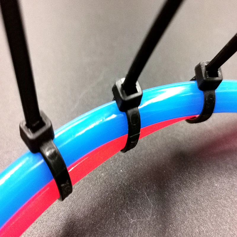 Самоблокирующиеся пластиковые нейлоновые кабельные стяжки ширина 280 мм