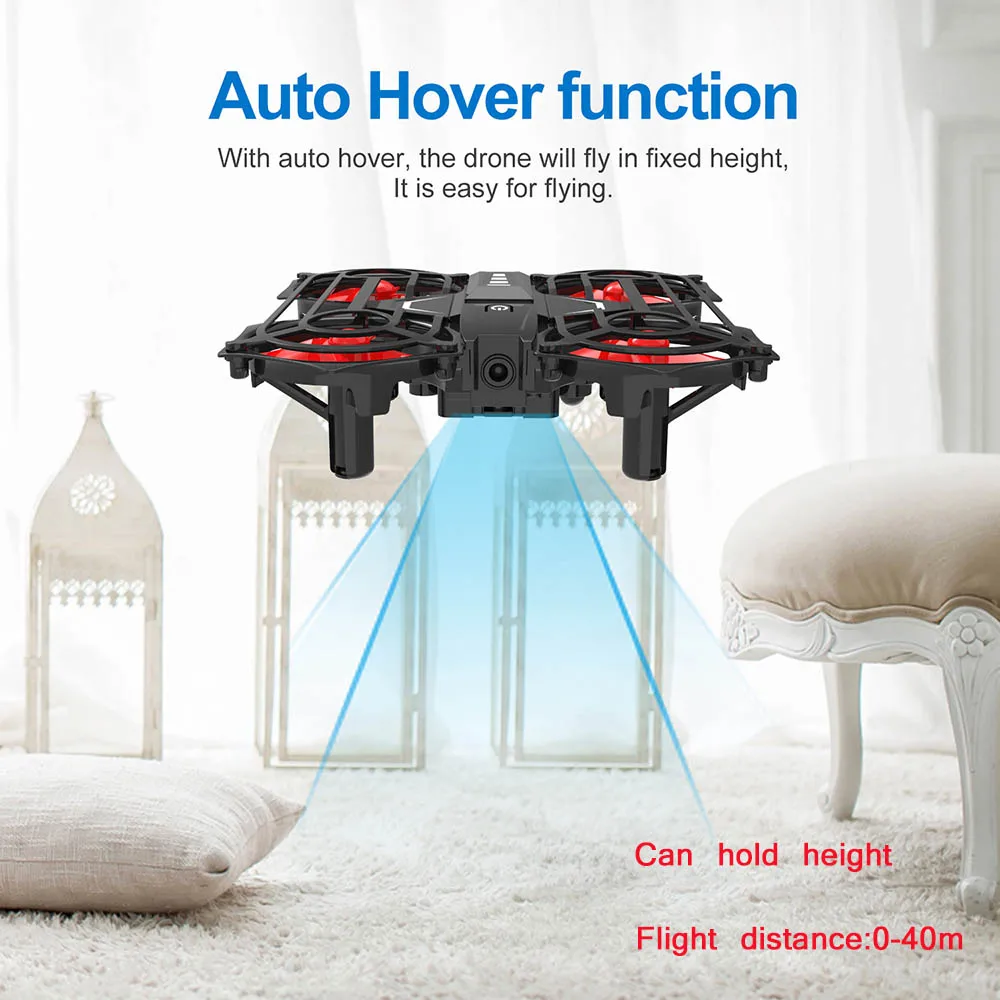 Детский мини-Дрон 2,4G 6 Axis RC Квадрокоптер Вертолет Самолет фиксированный 3D флип и Безголовый режим Квадрокоптер RC вертолет для детей