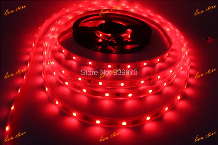 5 м ws2811 50 ICs 5050 цифровая RGB полоса 150 Led IP67 трубка Водонепроницаемая 12V Светодиодная