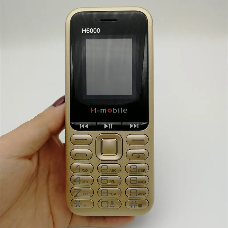 Мобильные телефоны H Mobile H6000 1 8 дюймов четыре sim карты Bluetooth FM Java камера большой