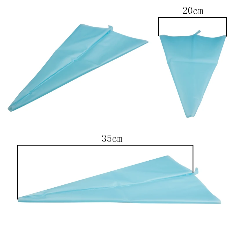 3 шт./компл. многоразовый силиконовый кондитерский мешок для глазировки тортов