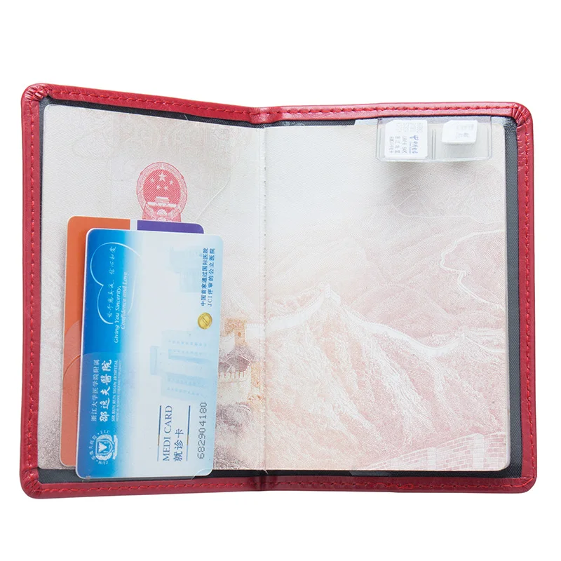 Новый чехол для паспорта из черной искусственной кожи The USA Oil для женщин и мужчин, органайзер для путешествий с слотами для карт.