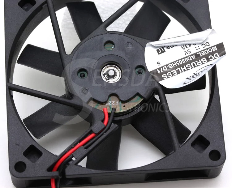 Для ADDA AD0805HB D71 8015 80 мм 8 см DC 5V 0.43A шасси мощность тихий корпус компьютера