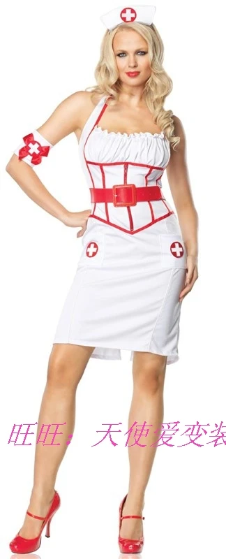 Женская одежда для врачей и медсестер униформа медсестры косплея ночного клуба