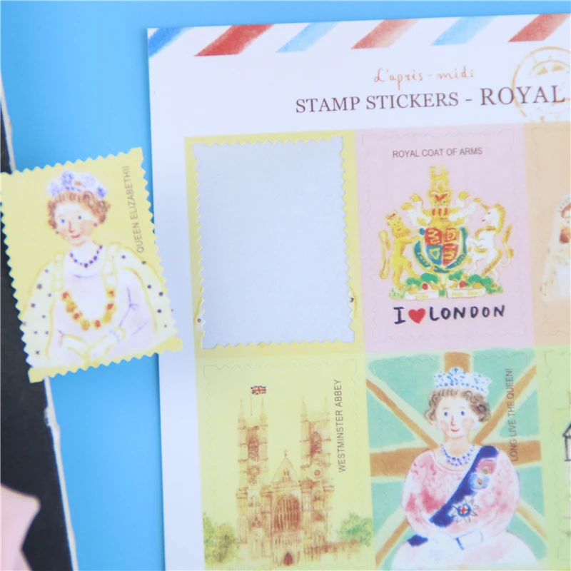 Сделай Сам Скрапбукинг милый кавайный пейзаж штамп наклейка s для дневника