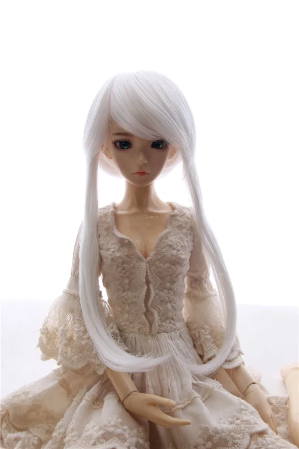 

2018 Top quality 1/4 Doll Beautiful Straight hair Doll Hair Wig
