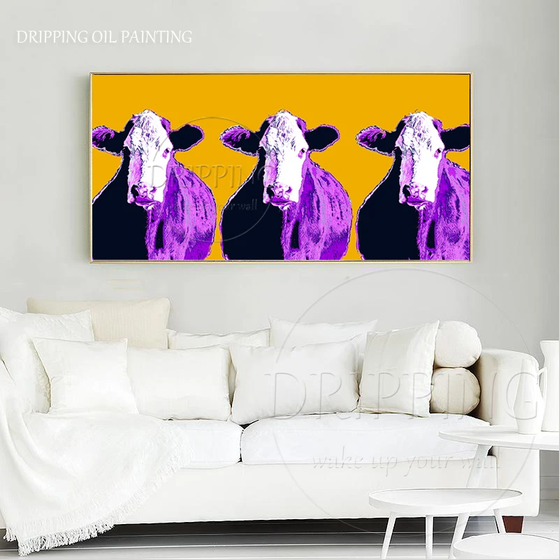 Первоклассная ручная роспись высокое качество Энди Уорхол масляная живопись на