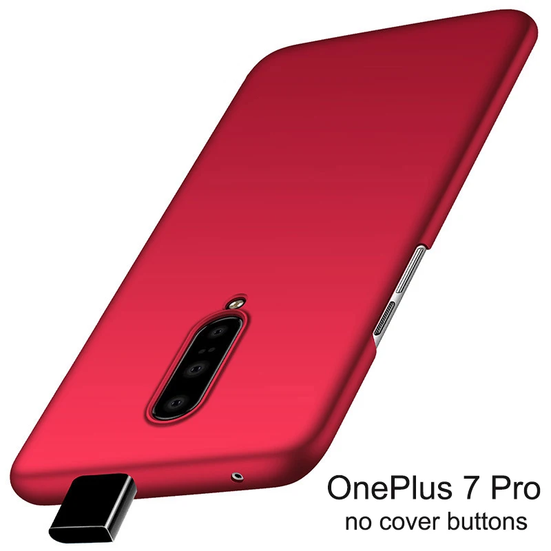 Чехол MAKAVO для Oneplus 7 Pro жесткий матовый тонкий чехол с полной защитой OnePlus One Plus 2019 |