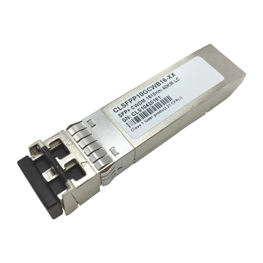 10G CWDM SFP + 80km 1470 ~ 1610 нм модуль Transcevier|Оптоволоконное оборудование| |