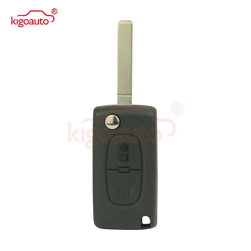 CE0536 флип-ключ 2 кнопки VA2 434 МГц с чипом ID46 для Citroen C3 C4 C5 ключ kigoauto