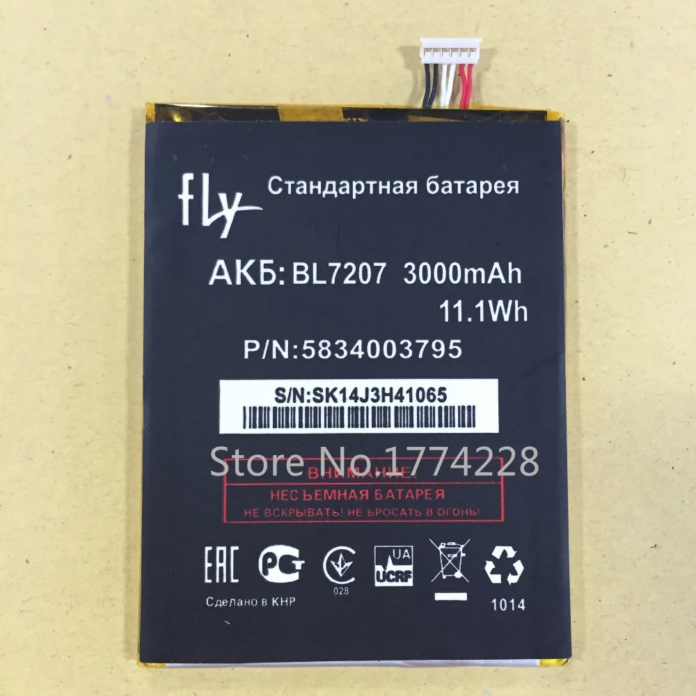 Сменный мобильный телефон MLLSE BL7207 для Infinix x506 fly FLY bl7207 IQ4511 3000 мАч литий ионный