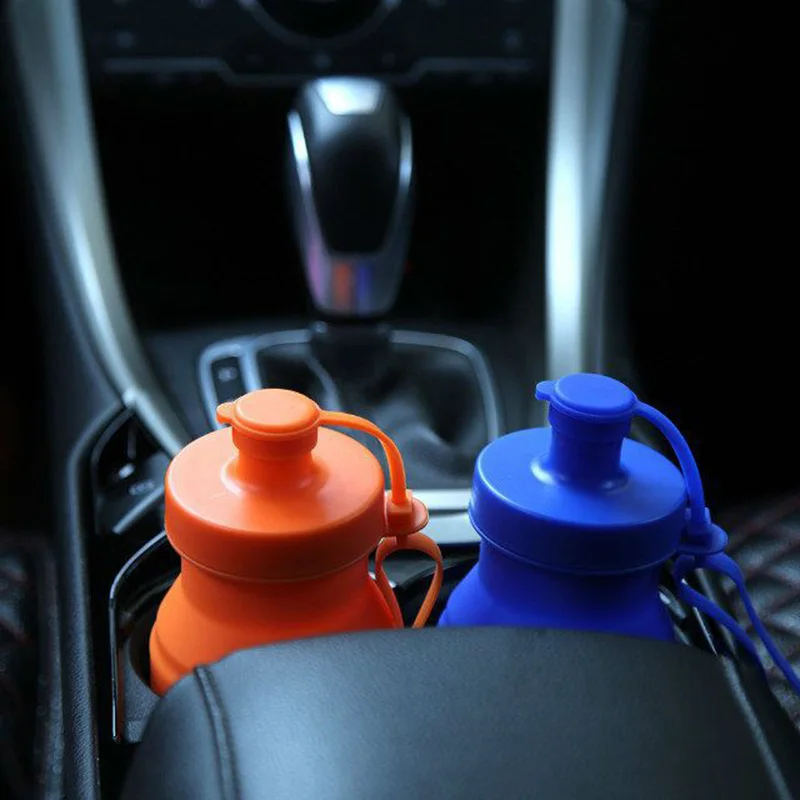 Быстросохнущая Складная Силиконовая бутылка для воды QuickDone 800 мл путешествий и