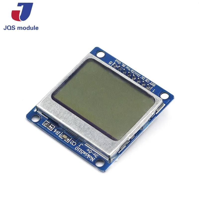 Умная электроника ЖК модуль Дисплей Монитор Синяя подсветка адаптер PCB 84*48 84x84 lcd