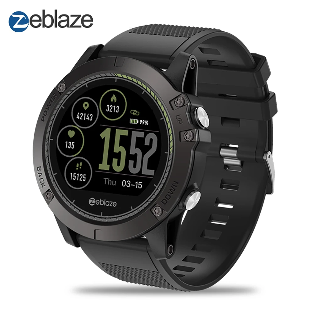 Zeblaze VIBE 3 HR Смарт-часы водонепроницаемые цифровые часы спортивные фитнес-трекер