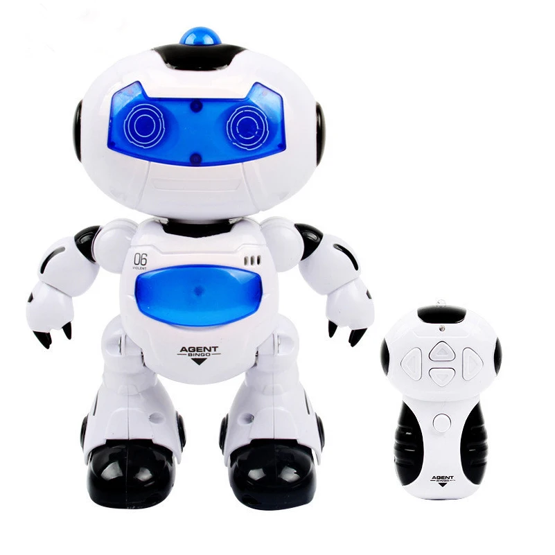 Abbyfrank RC робот игрушка электронная Дистанционное управление Музыкальные Прогулка