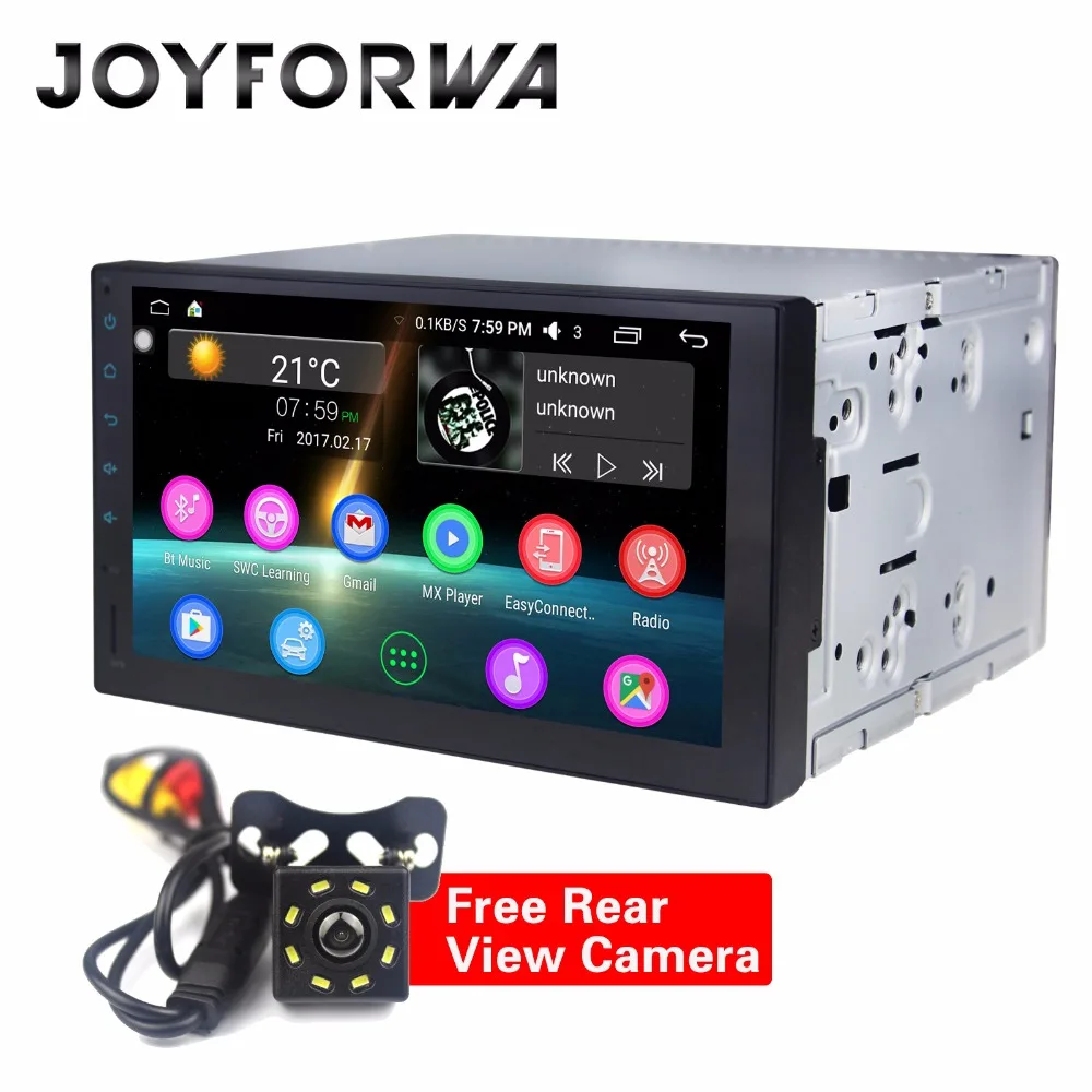 JOYFORWA 2 din Android 6 0 7 &quotдвойной головное устройство авто радио Универсальный стерео